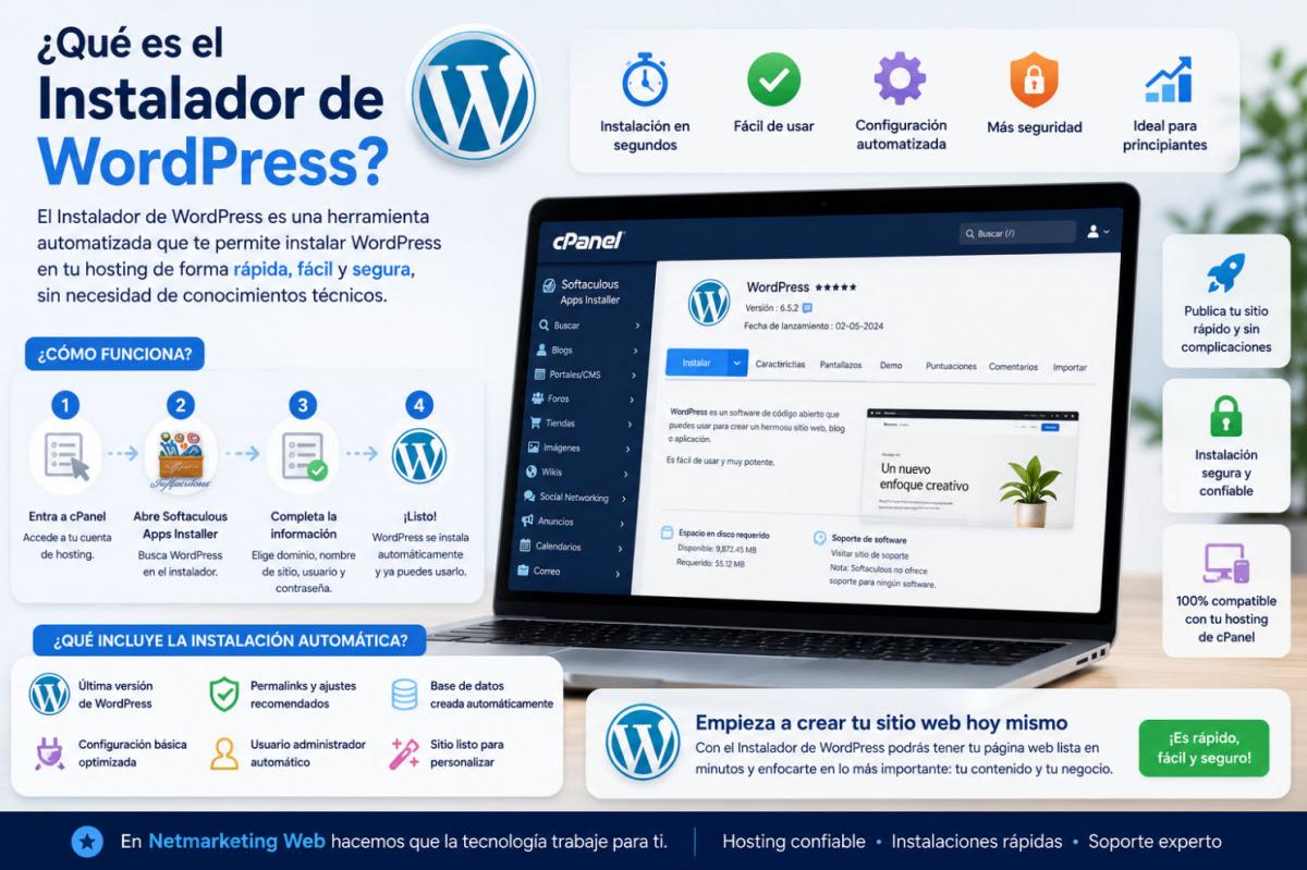 Que es el Instalador de Wordpress
